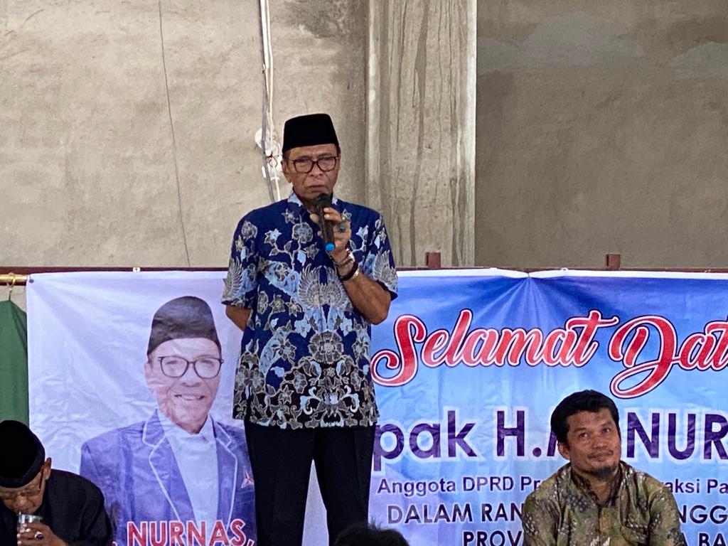 Masa Reses, HM Nurnas Ibarat Menanam Padi, Panennya 14 Februari 2024 ...