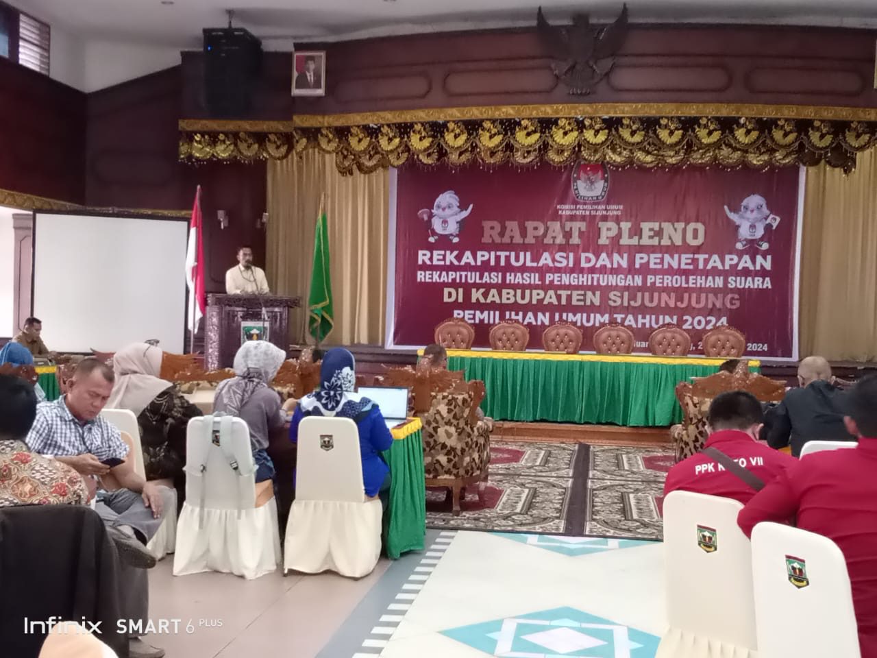 KPU Gelar Rapat Pleno Terbuka Rekapitulasi Hasil Penghitungan Perolehan ...