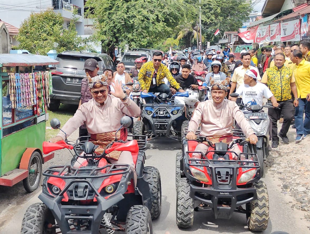 Epyardi-Ekos, OTEWE ke KPU Gunakan Motor Atv